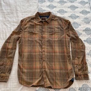 Prana Corduroy Flannel Shirt